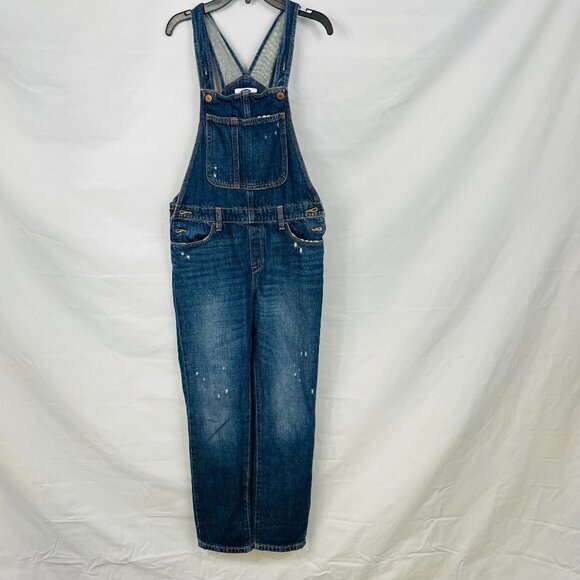 Old Navy Other - Old Navy Distressed Kids Denim Overalls Size XL (12)